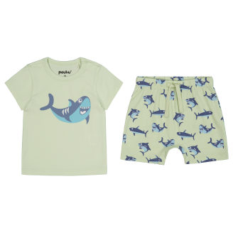 Vauvan shortsisetti Peuhu Wave+Planet Hait