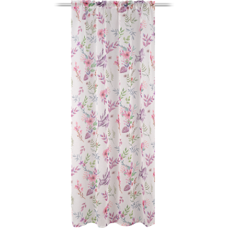 Verho Kotikulta 135 x 240 cm Kesäkukat moniväri