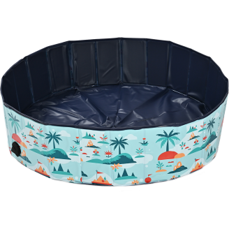 Koiran uima-allas Real Dog 120 x 30 cm Tropical Beach