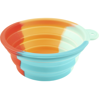 Koiran matkakuppi Real Dog 390 ml kokoontaittuva