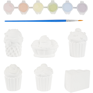 Maalattavat herkut Craftsy 6 kpl