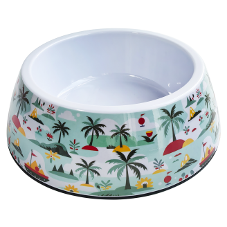 Koirankuppi Real Dog 500 ml Tropical Beach melamiini