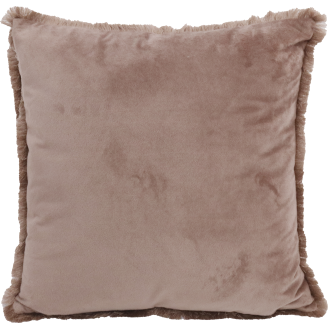 Koristetyyny Kotikulta 45 x 45 cm Fringe ruskea