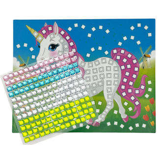 Askartelusetti Craftsy mosaiikkitarra yksisarvinen