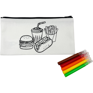 Penaali Craftsy väritettävä fast food