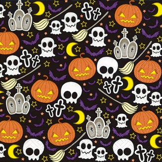 Lautasliina Kotikulta 33 x 33 cm Halloween Mix
