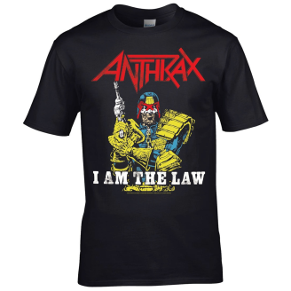 T-paita Anthrax I am The Law