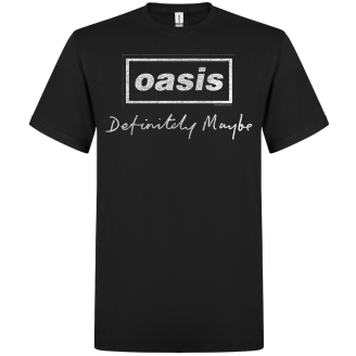 T-paita Oasis- Definitely Maybe Script