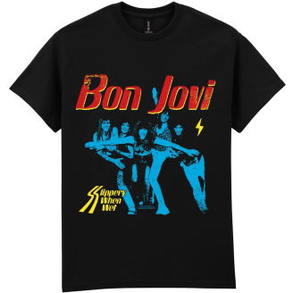 T-paita Bon Jovi Slippery When Wet