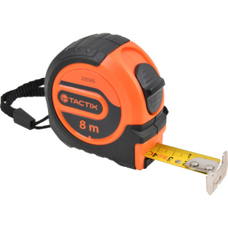 Rullamitta Tactix 8m/25mm nylonpinnoitettu