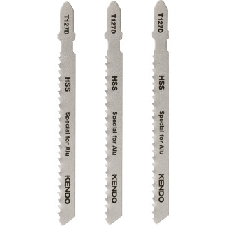Pistosahanterä Kendo 2 x 100 mm metallille 3 kpl HSS