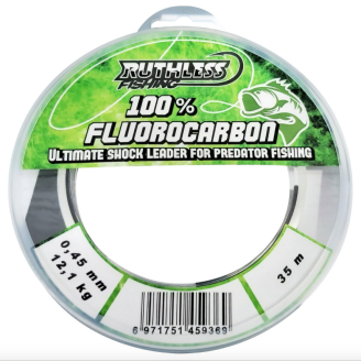 Perukesiima Ruthless Fishing Fluorocarbon, vihreä
