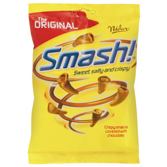 Maissisnacks Nidar 100 g Smash! maitosuklaa