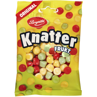 Knatter Brynild 80 g hedelmä makeisraesekoitus