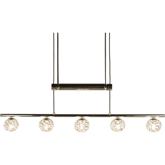 Hissivalaisin Scan Lamps Cirrus 5-osainen, kromi