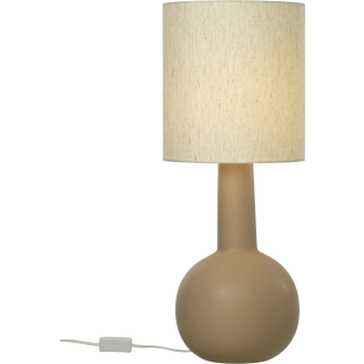 Pöytävalaisin Aneta Lighting Eleana, ruskea