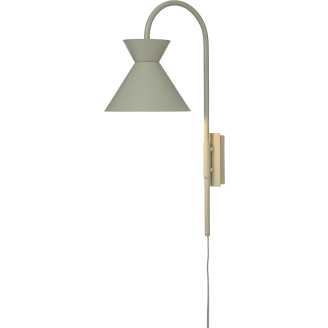 Seinävalaisin Aneta Lighting Coni, hiekka