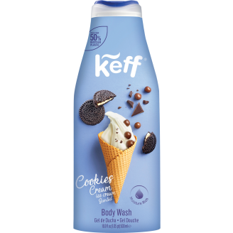 Suihkusaippua KEFF 500 ml Cookies and Cream