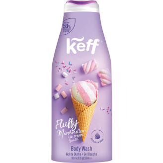 Suihkusaippua KEFF 500 ml Marshmallow