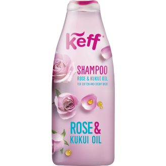 Shampoo KEFF 500 ml Rose & Kukui Oil