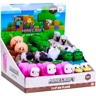 Pehmo Minecraft 13 cm klipsillä