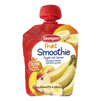 Smoothie Semper 90 g Frukt 6 kk