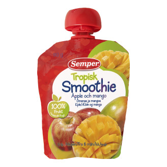 Smoothie 90 g Tropisk 6 kk 