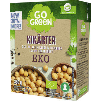 Luomu Kikherneet 380 / 230 g