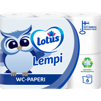 WC-paperi Lotus 6 rl Lempi