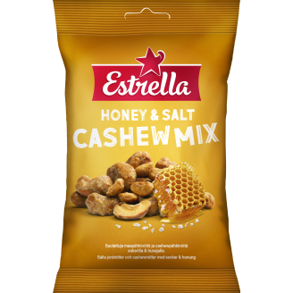 Cashew Mix Estrella 140 g Honey & Salt