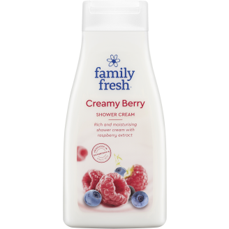 Suihkusaippua Family Fresh 500 ml Creamy Berry