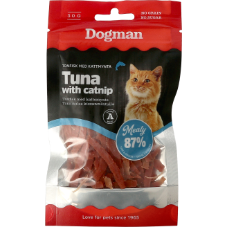 Kissanherkku Dogman 30 g Tonnikalaa kissanmintulla