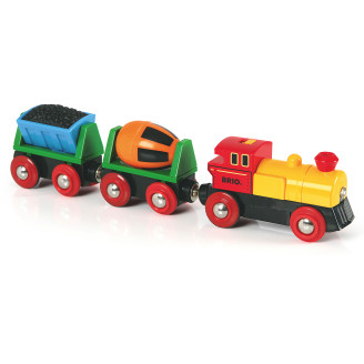 Paristokäyttöinen puuhajuna Brio 33319