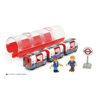 Lontoon metrojuna Brio 36085 Maailman junat