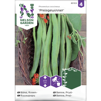 Ruusupapu siemen Nelson Garden Basic Preisgewinner