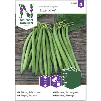 Salkopapu siemen Nelson Garden Basic Blue Lake