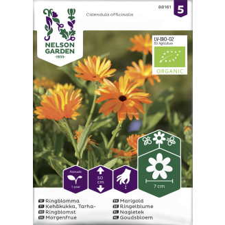 Tarhakehäkukka siemen Nelson Garden Basic väriseos Organic