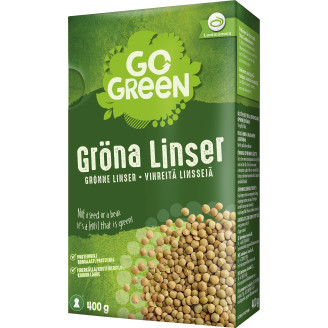 Vihreät linssit 400 g