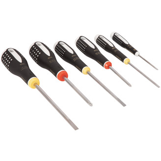 Ruuvimeisselisarja Bahco Screw.Dr Ergo Set Inox, 6 osaa