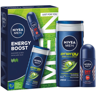 Lahjapakkaus Nivea Men Energy Boost