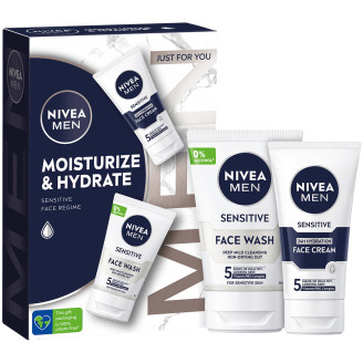 Lahjapakkaus Nivea Men Sensitive Regime