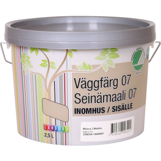 Seinämaali 07 2,5 l Mokka