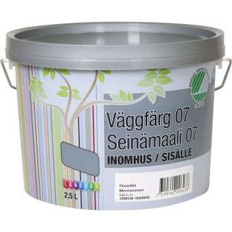 Seinämaali 07 2,5 l Merensininen