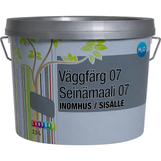 Seinämaali 7 Hämärän sininen 2,5 l