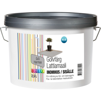 Lattiamaali V harmaa 2,5 l