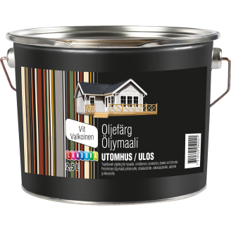 Öljymaali Landora 2.5 l valkoinen