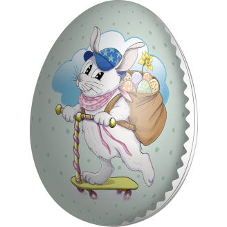 Pahvimuna Kotikulta 15 cm kani sininen