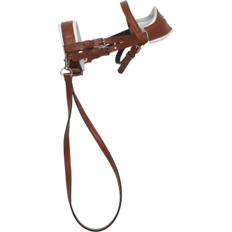 Ergonomiset suitset keppihevoselle Panduro ruskea