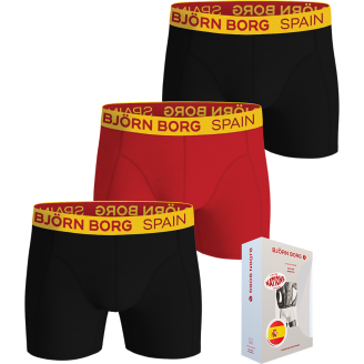 Miesten bokserit Björn Borg Nations Espanja 3-pack