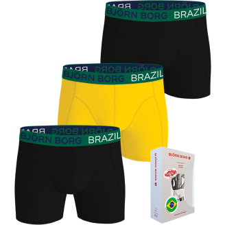 Miesten bokserit Björn Borg Nations Brazil 3-pack